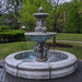 Fiore Stone Cavalli 2 Tier Fountain with Basin 2133-FRG in Cast Stone 2133-FRG