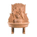Fiore Stone Cherub Wall Fountain 293-FW in Cast Stone 293-FW