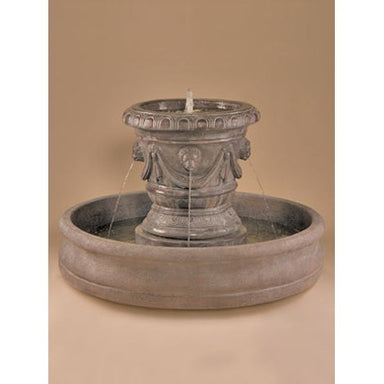 Fiore Stone Classico Lion Fountain 662-LF in Cast Stone 662-LF