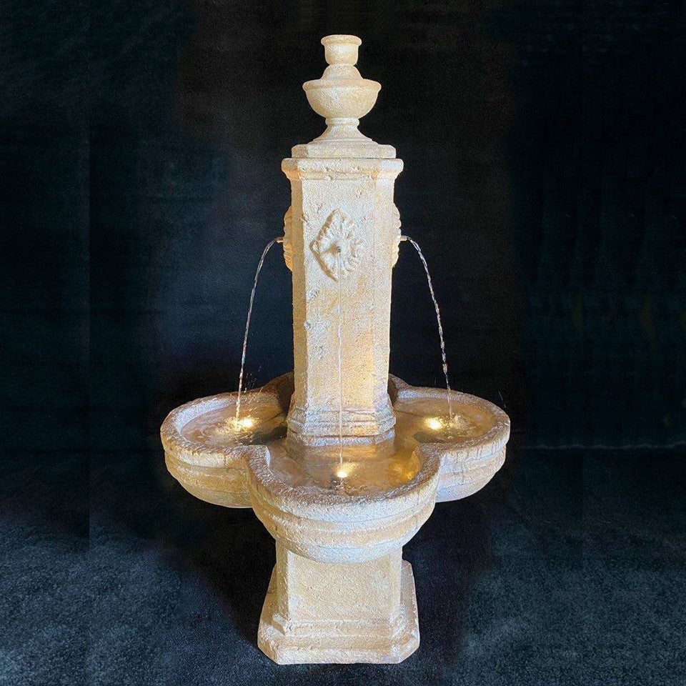 Fiore Stone Diamante Fountain 271-F in Cast Stone 271-F