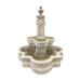 Fiore Stone Diamante Fountain with 66" Quatrefoil Basin 271-FAQ in Cast Stone 271-FAQ