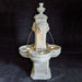 Fiore Stone Diamante Lion Head Fountain 272-F in Cast Stone 272-F