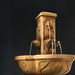 Fiore Stone Fleur de Lis Cast Stone Outdoor Fountain LG144F LG144F
