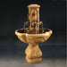 Fiore Stone Fleur De Lis Fountain LG144-F in Cast Stone LG144-F
