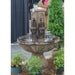 Fiore Stone Fleur De Lis Fountain LG144-F in Cast Stone LG144-F