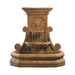 Fiore Stone Grande Volute Wall Fountain 2084-FW in Cast Stone 2084-FW
