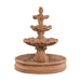 Fiore Stone Italian 3 Tier Fountain with 55" Basin IT-B3 in Cast Stone IT-B3