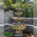 Fiore Stone Italian 4 Tier Fountain IT-4T in Cast Stone IT-4T