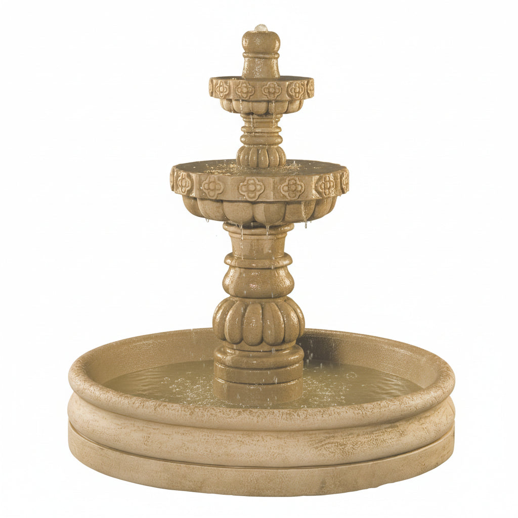 Fiore Stone Margarita Outdoor Fountain with 46" Basin 260-F 260-F