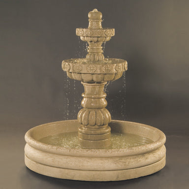 Fiore Stone Margarita Outdoor Fountain with 46" Basin 260-F 260-F