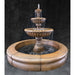 Fiore Stone Marsala 3 Tier Fountain AV113-F & AV113-FRB in Cast Stone AV113-FRB