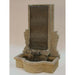 Fiore Stone Oceania Wall Fountain LG132-FW in Cast Stone LG132-FW