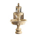 Fiore Stone Pioggia Large 3 Tier Fountain LG163-F in Cast Stone LG163-F