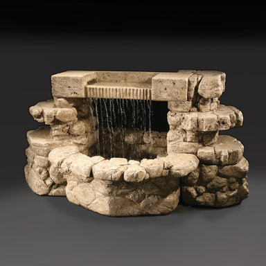 Fiore Stone Rainbow Falls Fountain 2128-F in Cast Stone 2128-F