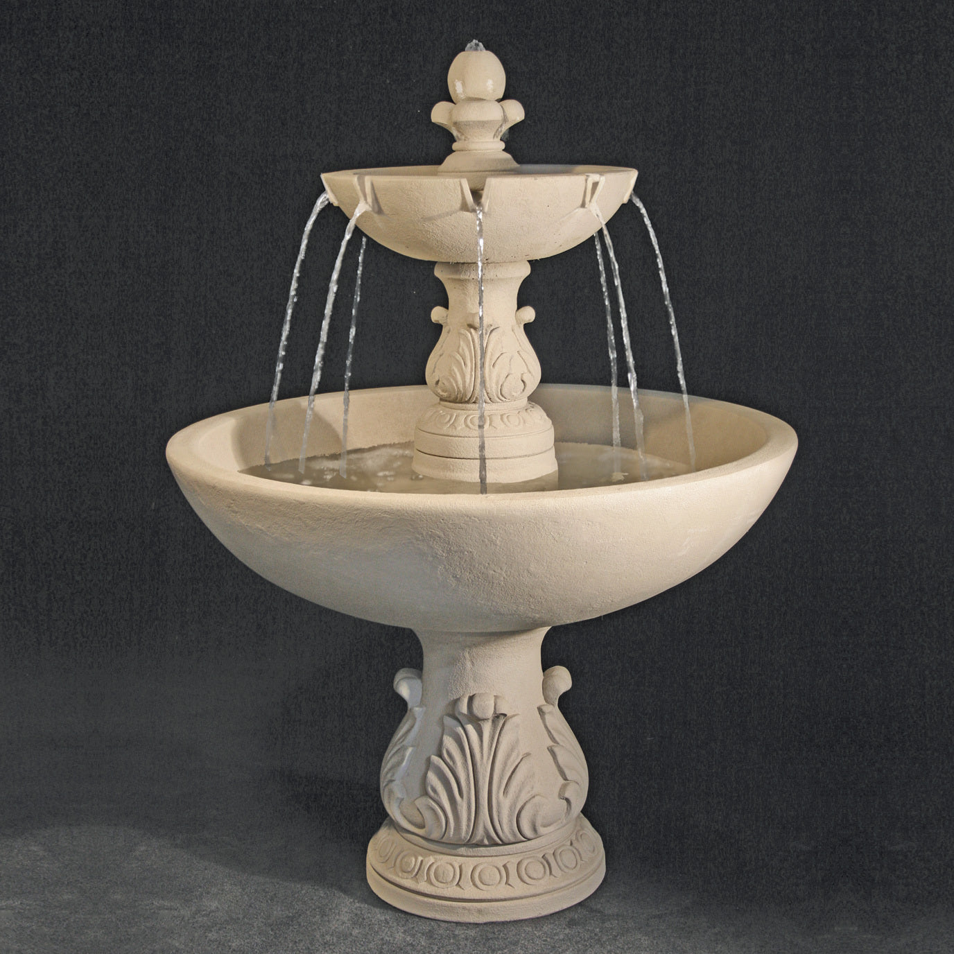 Fiore Stone Riviera Cast Stone Outdoor Fountain LG159-F LG159-F