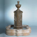 Fiore Stone Rosatito Concrete Fountain with Quatrefoil Basin AV111-FSQ AV111-FSQ