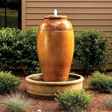Fiore Stone Santiago Concrete Urn/Vase Fountain LG6083-FS LG6083-FS