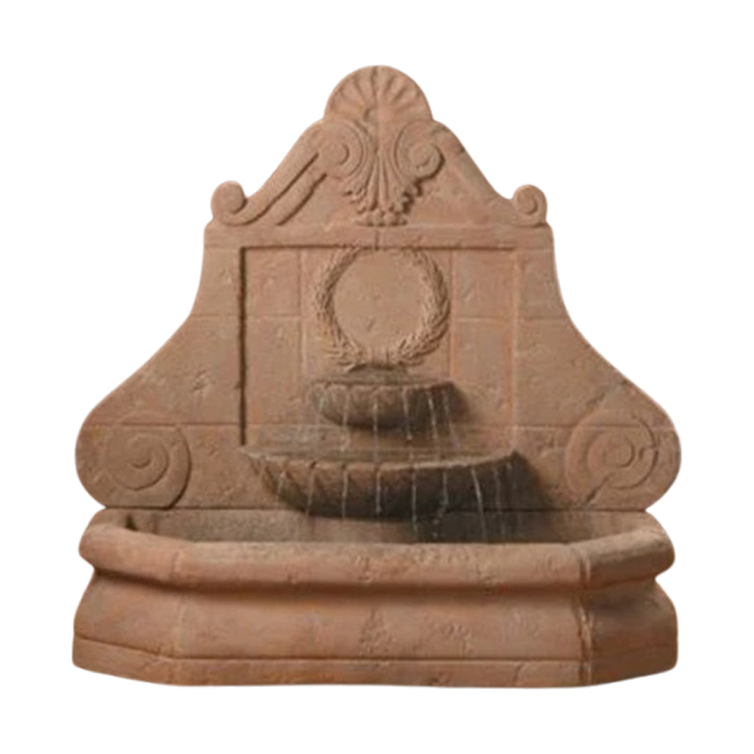 Fiore Stone Senate Wall Fountain 2081-FW in Cast Stone 2081-FW