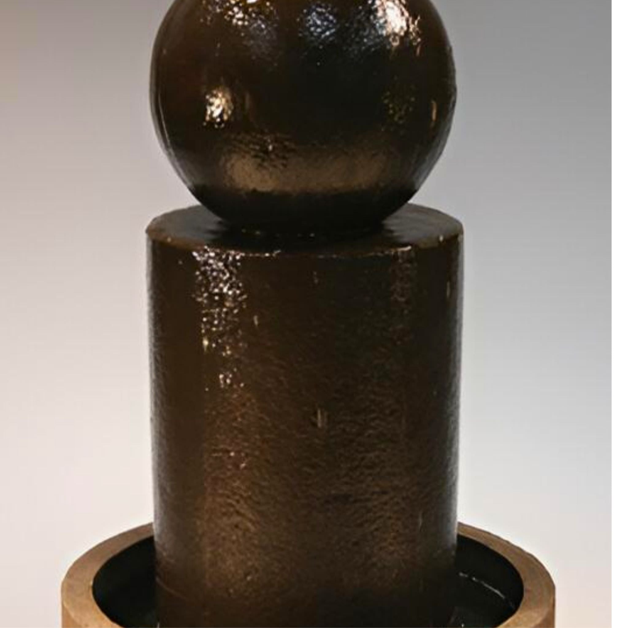 Fiore Stone Simbola Cast Stone Bubbler Outdoor Fountain LG146-FS LG146-FS