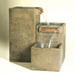 Fiore Stone Square Cascade Fountain AV118-F AV118-F