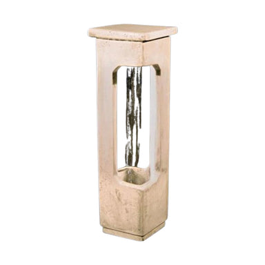 Fiore Stone Square Rain Fountain 297-F in Cast Stone 297-F