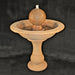 Fiore Stone Tall Garden Sphere Cast Stone Outdoor Fountain 214-F 214-F