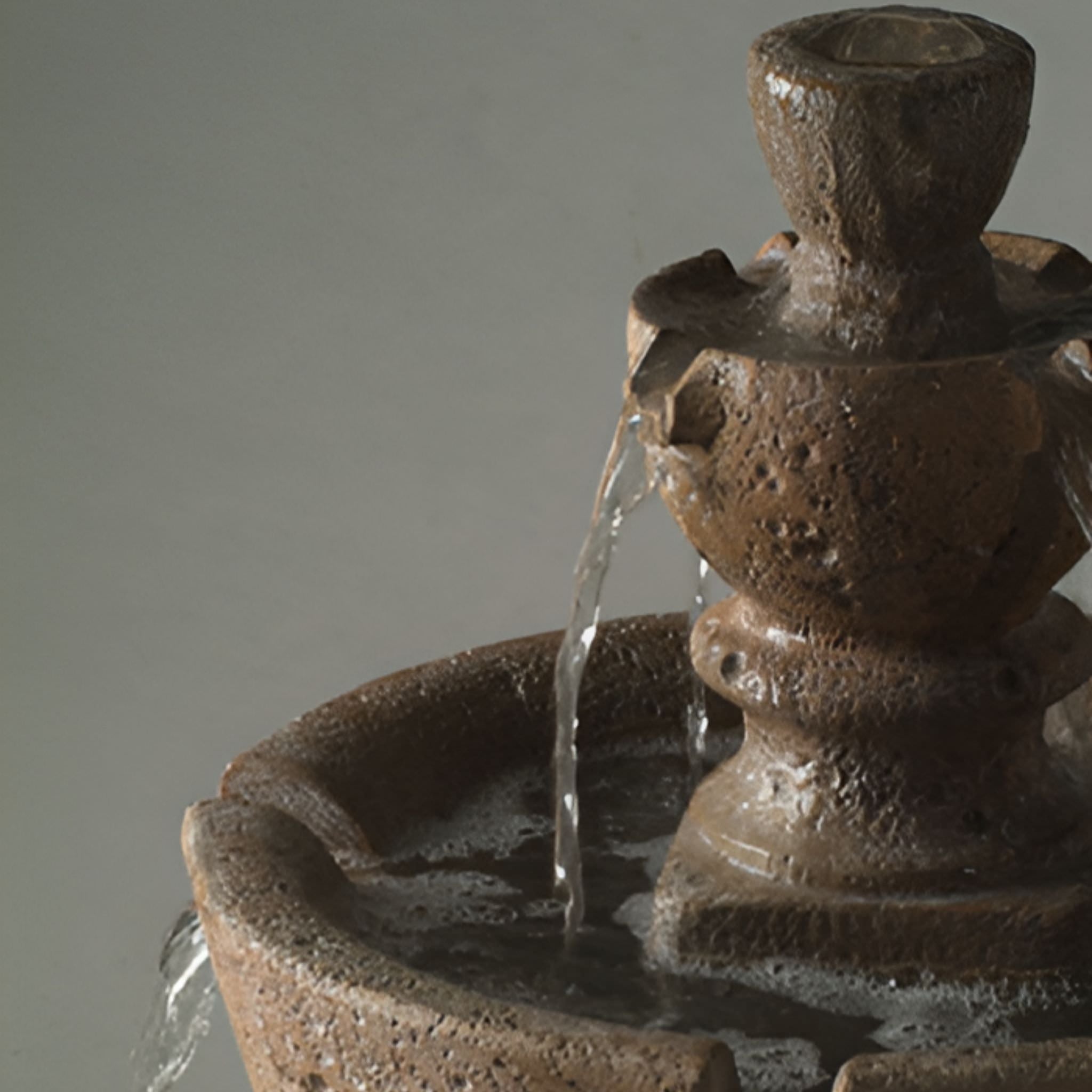 Fiore Stone Tuscan Garden Cast Stone Outdoor Fountain with 46" Basin 2074-F46 2074-F46