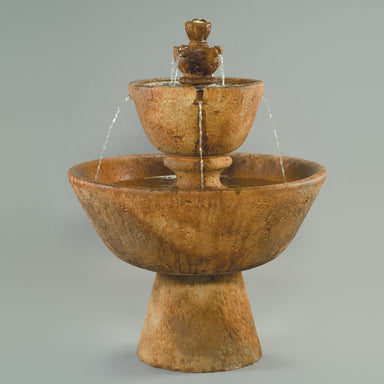 Fiore Stone Tuscan Outdoor Water Fountain 2122-F 2122-F