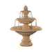 Fiore Stone Venetian 3 Tier Fountain 2087-F in Cast Stone 2087-F