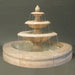 Fiore Stone Venetian 3 Tier Fountain with Fiore Basin 2087-FRG in Cast Stone 2087-FRG
