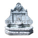 Fiore Stone Versailles Wall Fountain 2021-FW in Cast Stone 2021-FW