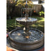 Fiore Stone Vincenza Fountain with Basin LG142-FB in Cast Stone LG142-FB