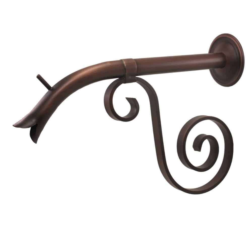 Fountains USA Courtyard Spout – Large with Florentine Backplate