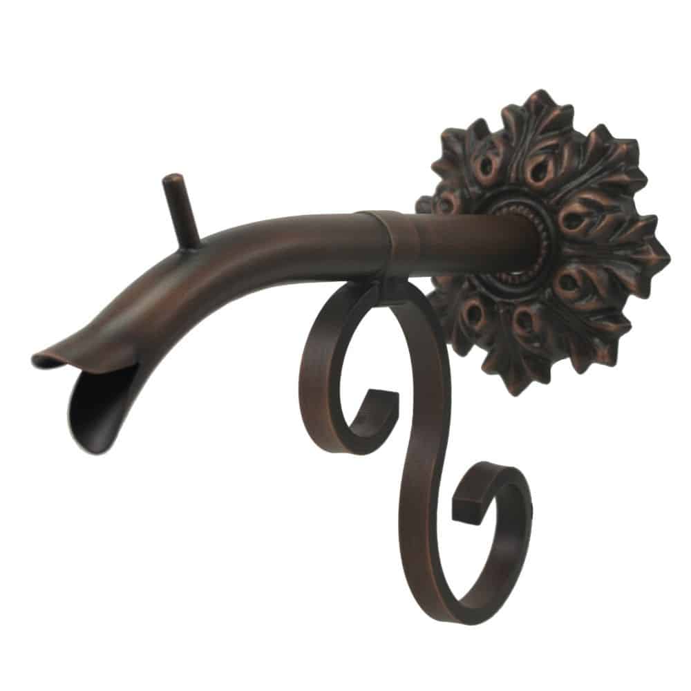 Fountains USA Courtyard Spout – Small with Bordeaux Backplate
