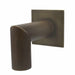 Fountains USA Deco 90 Degree Downspout with Square Backplate – 1.5"