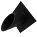 Fountains USA Deco Wall Scupper With Diamond Backplate – 2.5″
