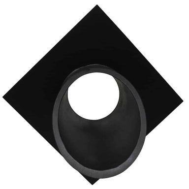 Fountains USA Deco Wall Scupper With Diamond Backplate – 2.5″