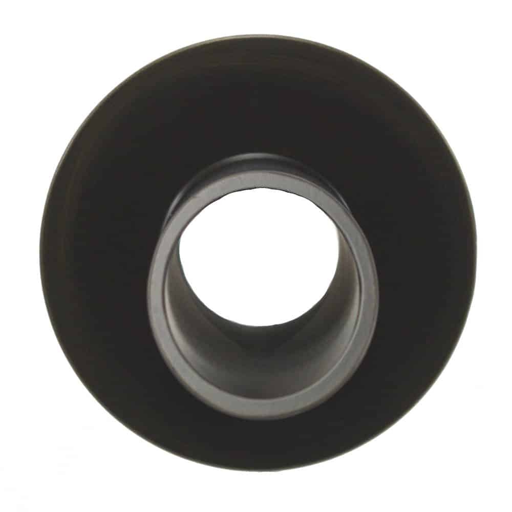 Fountains USA Deco Wall Scupper with Round Backplate – 1.5"