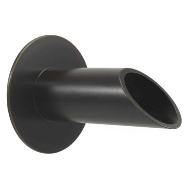 Fountains USA Deco Wall Scupper with Round Backplate – 1.5"