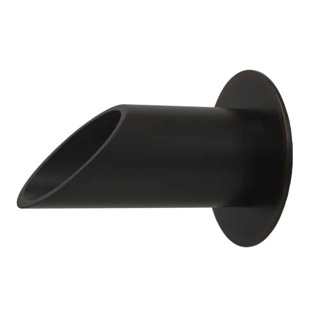 Fountains USA Deco Wall Scupper with Round Backplate – 2.0"