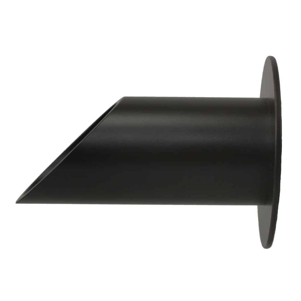 Fountains USA Deco Wall Scupper with Round Backplate – 2.0"