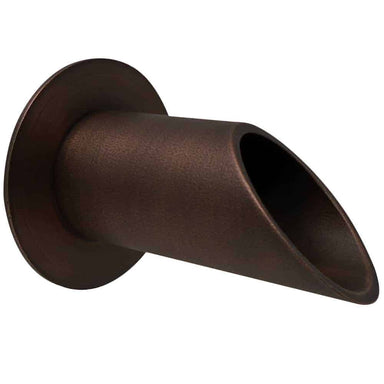 Fountains USA Deco Wall Scupper with Round Backplate – 2.0"