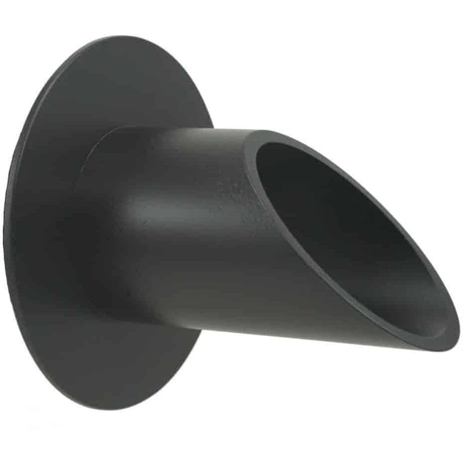 Fountains USA Deco Wall Scupper with Round Backplate – 2.5"