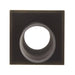 Fountains USA Deco Wall Scupper with Square Backplate – 2.0"