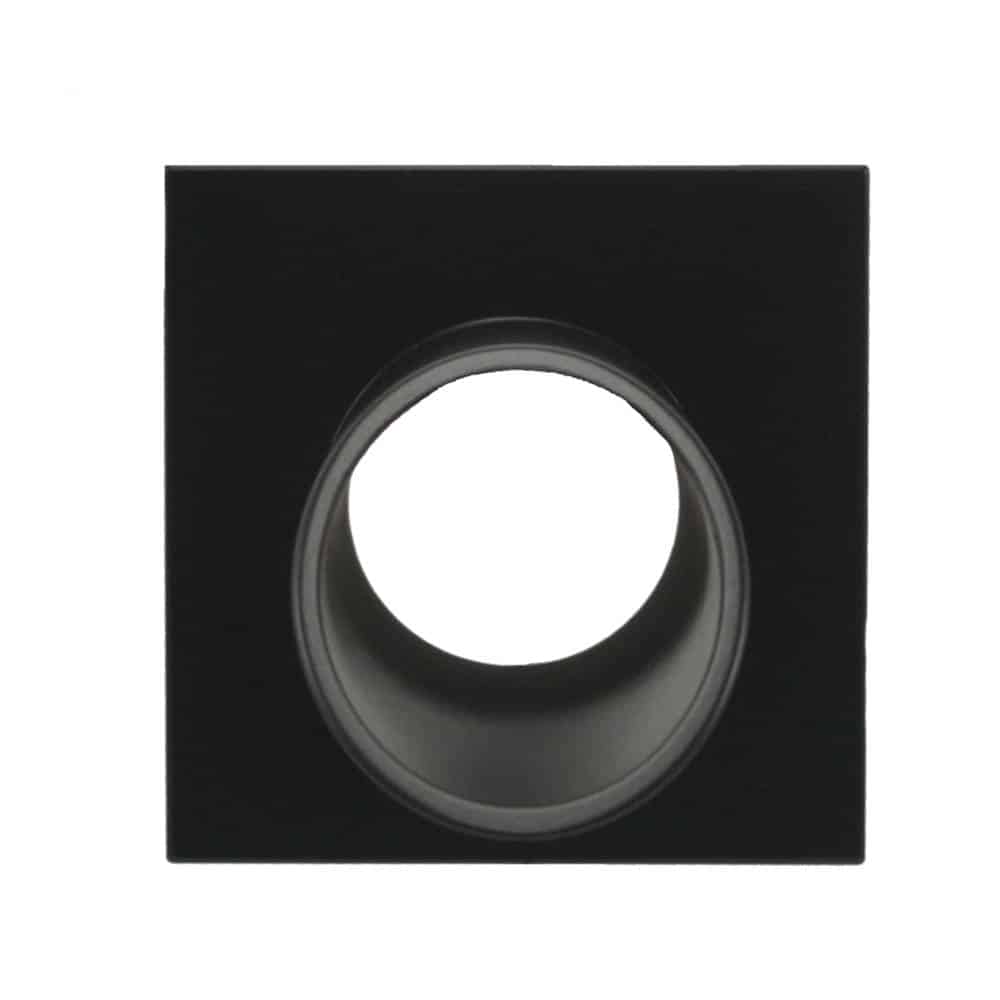 Fountains USA Deco Wall Scupper with Square Backplate – 2.0"