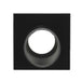 Fountains USA Deco Wall Scupper with Square Backplate – 2.0"