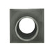 Fountains USA Deco Wall Scupper with Square Backplate – 2.0"