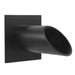 Fountains USA Deco Wall Scupper with Square Backplate – 2.0"