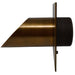 Fountains USA Deco Wall Scupper with Square Backplate – 2.5"