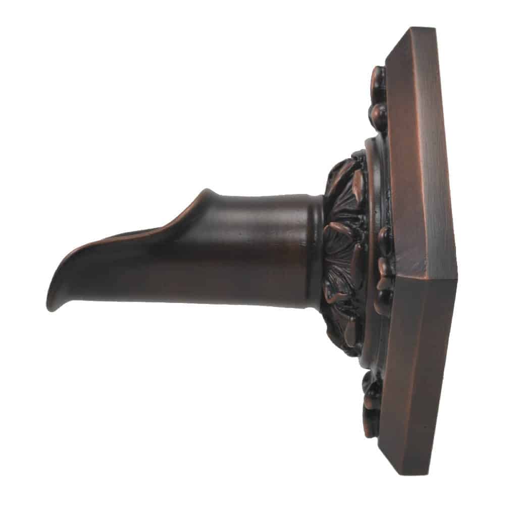 Fountains USA Oak Leaf Scupper with Diamond Backplate